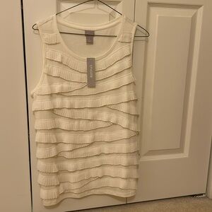 Chicos BNWT sleeveless top. Size 1.